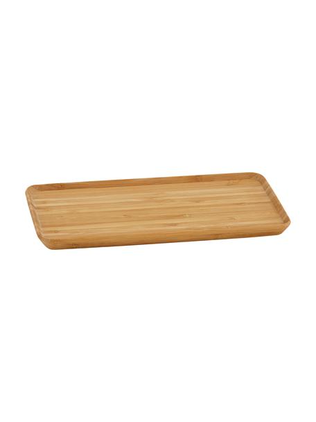 Taca dekoracyjna z drewna bambusowego Barnet, Drewno bambusowe, Drewno bambusowe, S 24 x W 2 cm