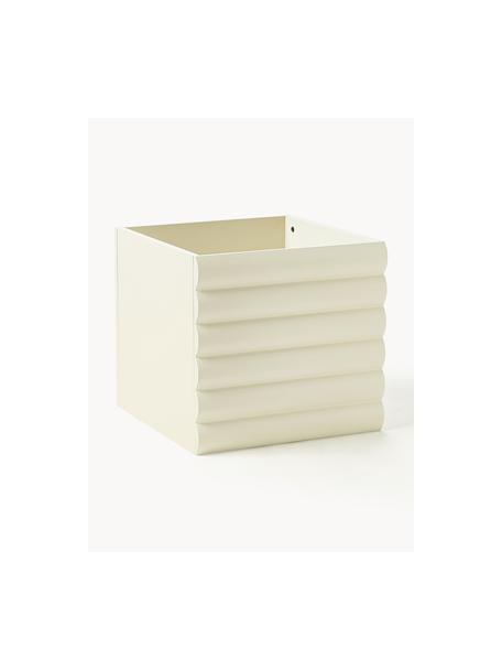 Skladovací box Igor, Dřevovláknitá deska střední hustoty (MDF), certifikace FSC, Tlumeně bílá, Š 32 cm, H 32 cm