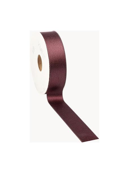 Geschenkband Victoria, Polyester, Rostrot, B 3 x L 2000 cm