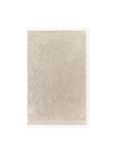 Tapis moelleux poils longs à franges Dreamy, 100 % polyester, recyclé

Le matériau est certifié STANDARD 100 OEKO-TEX®, 21.HIN.90042, HOHENSTEIN HTTI, Beige, larg. 200 x long. 300 cm (taille L)