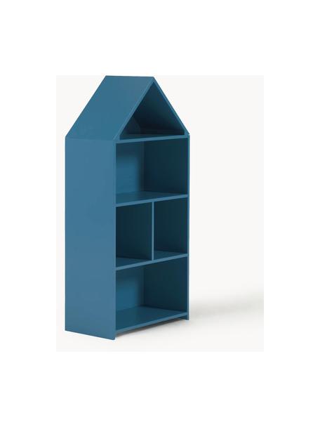 Kinder-Regal Celeste, Mitteldichte Holzfaserplatte (MDF), lackiert, Blau, B 50 x H 105 cm