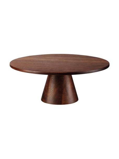 Tortownica z drewna akacjowego Wood, Drewno akacjowe, Drewno akacjowe, Ø 21 x W 8 cm