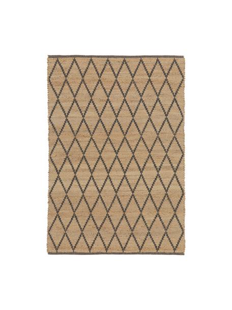 Ručně tkaný jutový koberec Atta, 100 % juta, Béžová, Š 80 cm, D 150 cm (velikost XS)