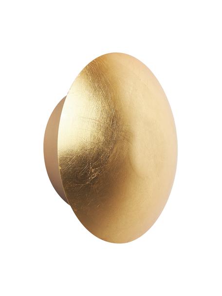 Aplique con efecto envejecido Sunset, Lámpara: metal recubierto, Dorado, Ø 17 x F 8 cm