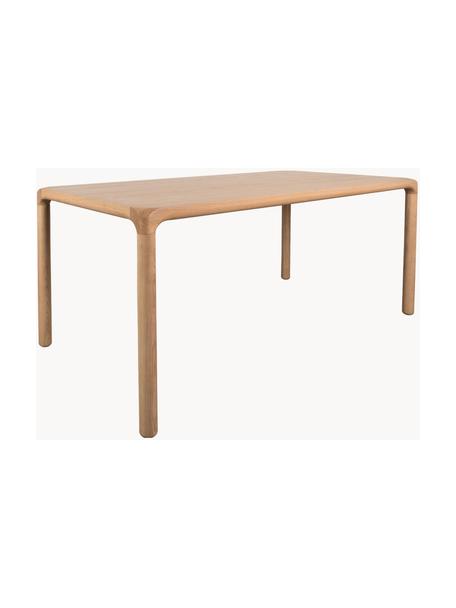 Eettafel Storm van essenhout, verschillende formaten, Tafelblad: MDF, essenhoutfineer, Poten: essenhout, Essenhout, licht, B 180 x D 90 cm