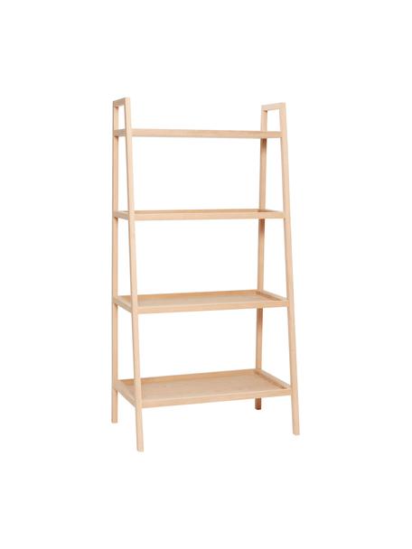 Scaffale a scala in legno di quercia Accent, Legno di quercia certificato FSC, Legno di quercia, Larg. 81 x Alt. 160 cm