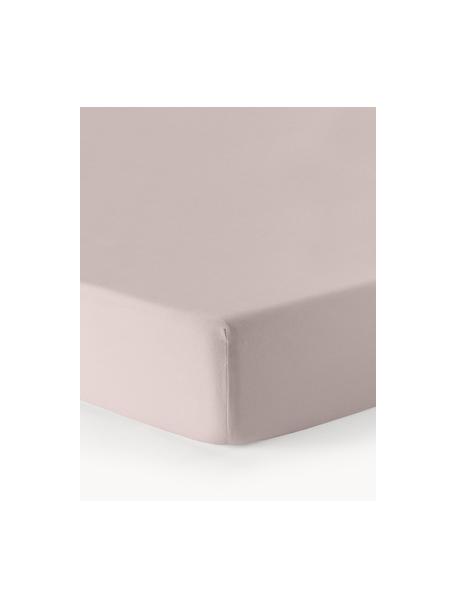 Flanelové napínací prostěradlo na topper Biba, Taupe, Š 90 cm, D 200 cm, V 15 cm
