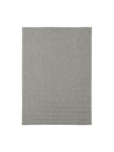 In- & outdoor vloerkleed Toronto, 100% polypropyleen, Grijs, B 80 x L 150 cm (maat XS)