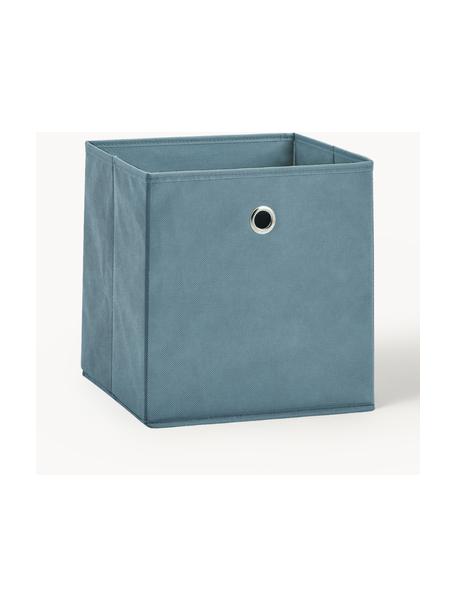 Boîte de rangement Lisa, Bleu, larg. 28 x haut. 28 cm