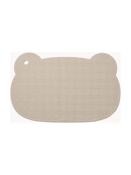 Tapis de bain Sailor, Caoutchouc naturel, Beige clair, larg. 35 x long. 55 cm