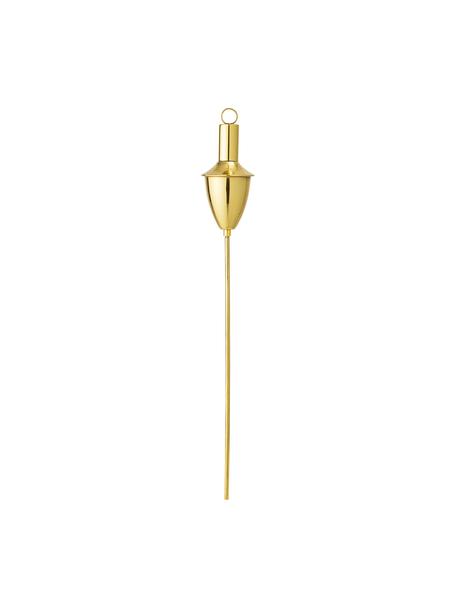 XS-tuinfakkel Shine, Vermessingt edelstaal, Messingkleurig, Ø 7 x H 63 cm