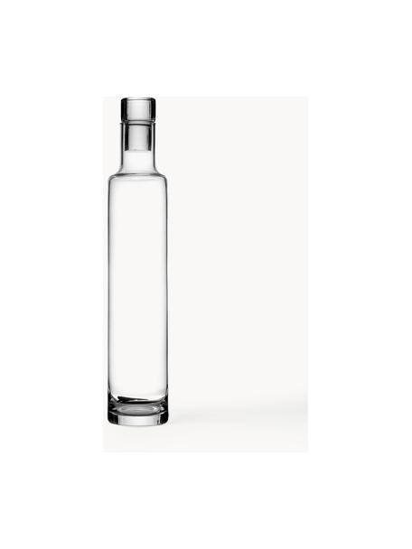 Ręcznie wykonana karafka Aix, 950 ml, Szkło kryształowe, Transparentny, 950 ml