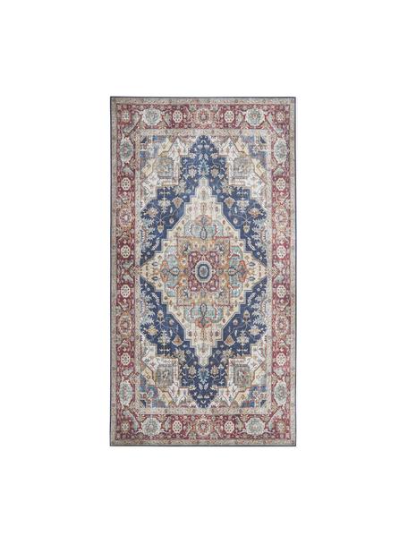 Tapis avec motif ornemental Sylla, 100 % polyester, Multicolore, Larg. 80 x long. 150 cm (taille XS)