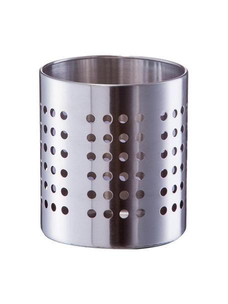 Küchenutensilienhalter Sejo aus Edelstahl, Edelstahl, Silberfarben, Ø 12 x H 14 cm
