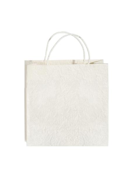 Dárková taška Will, 3 ks, Papír, Bílá, krémová, Š 12 cm, V 12 cm