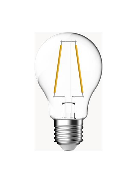 Lampadina E27, bianco caldo, 6 pz, Lampadina: vetro, Base lampadina: alluminio, Trasparente, Ø 6 x Alt. 10 cm