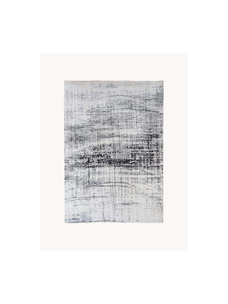 Koberec s abstraktním vzorem Metro, 100 % polyester, Světle šedá, antracitová, Š 170 cm, D 240 cm (velikost M)