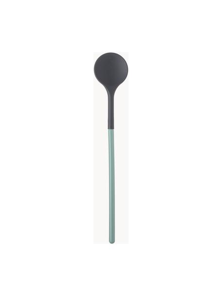 Łyżka kuchenna Optima, Nylon, Ciemny szary, miętowy zielony, S 6 x D 30 cm