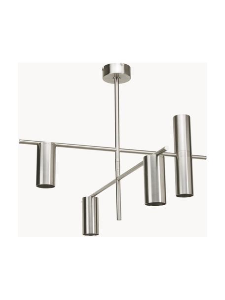 Deckenleuchte Cassandra, Lampenschirm: Metall, pulverbeschichtet, Silberfarben, matt, B 70 x H 49 cm