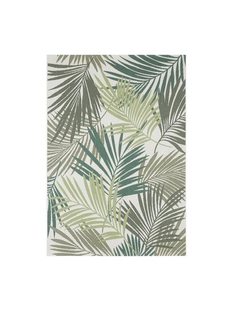 Tapis intérieur-extérieur motif feuilles Vai, 100 % polypropylène

Le matériau est certifié STANDARD 100 OEKO-TEX®, 1803035, Centexbel, Tons verts, blanc, larg. 80 x long. 150 cm (taille XS)