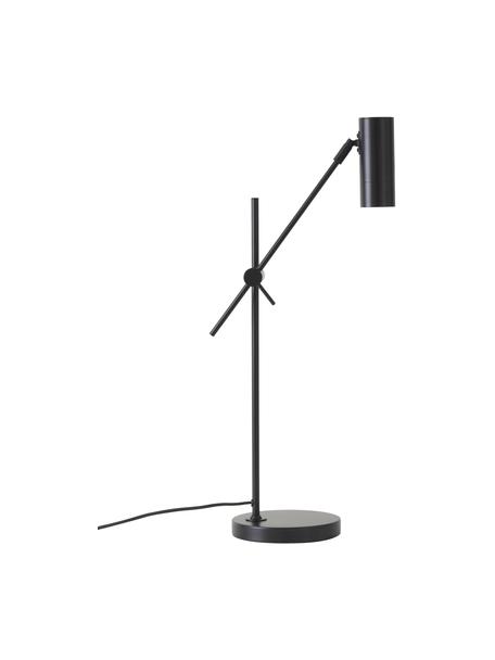 Lampa biurkowa Cassandra, Czarny, matowy, S 47 x W 55 cm