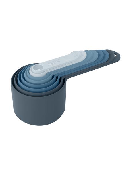 Cuillères doseuses Nest™, 8 élém., Polypropylène, Tons bleus, Lot de différentes tailles