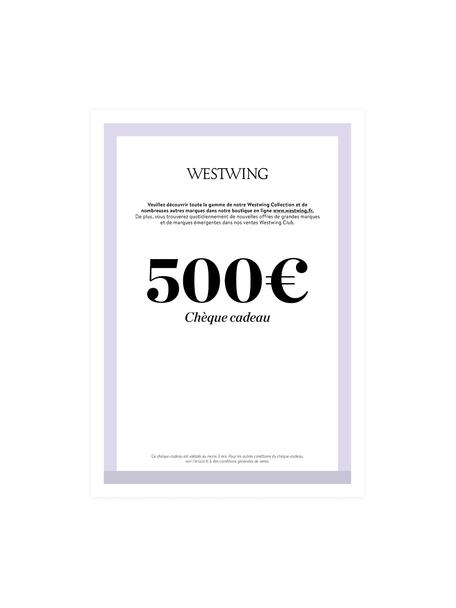 Chèque cadeau à imprimer, Chèque cadeau numérique, après réception du paiement, vous recevrez un e-mail avec le lien vers votre bon. Enregistrez simplement le fichier PDF et imprimez, Blanc, lilas, 500
