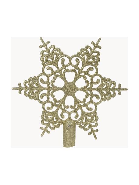 Estrella Árbol de Navidad Adele, Plástico, Dorado, Ø 19 x Al 19 cm