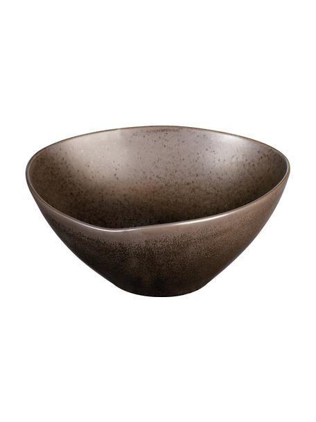 Bols en grès cérame Cuba, 2 pièces, Grès cérame, Tons bruns, larg. 27 x haut. 14 cm