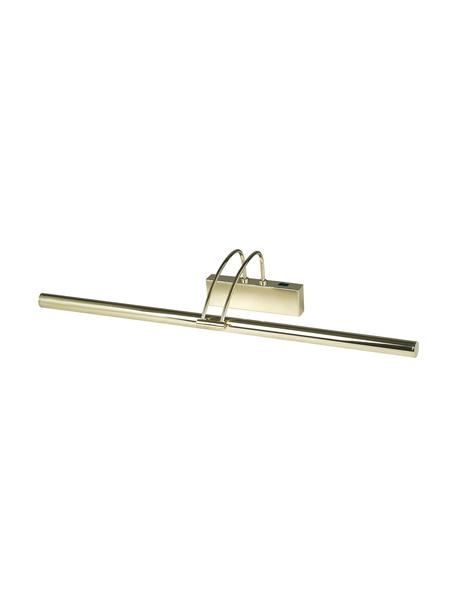Lampada da parete grande a LED con interruttore oro Picture, Lampada: acciaio rivestito, Ottone lucido, Lar. 68 x  Alt. 12 cm