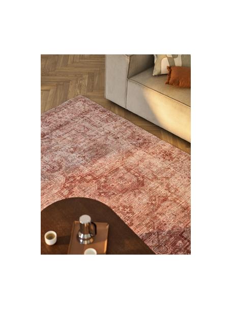 Kurzflor-Teppich Alisha, 63 % Jute, 37 % Polyester, Terrakotta, B 120 x L 180 cm (Größe S)