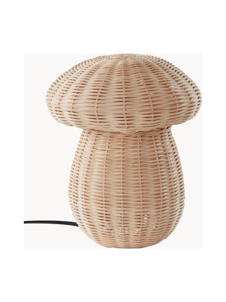 Malá stolní lampa Mush, Béžová, Ø 20 cm, V 25 cm