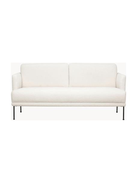 Plyšová phovka Fluente (2místná), Krémově bílá, Š 166 cm, H 85 cm