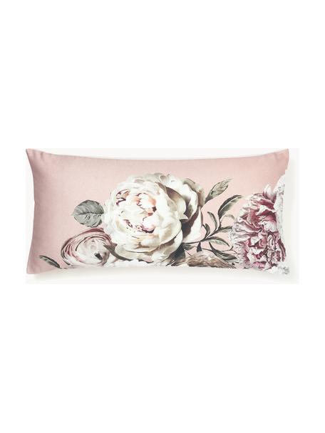 Fundas de almohada de satén Blossom, 2 uds., Rosa, An 40 x L 80 cm