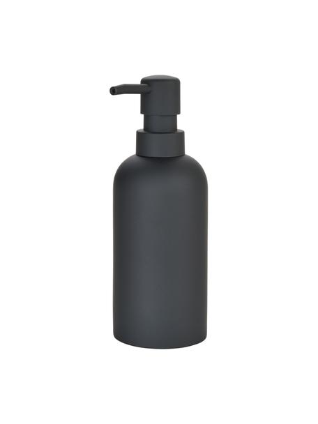 Dispenser sapone nero Archway, Contenitore: poliresina, Testa della pompa: materiale sintetico, Nero, Ø 7 x Alt. 19 cm