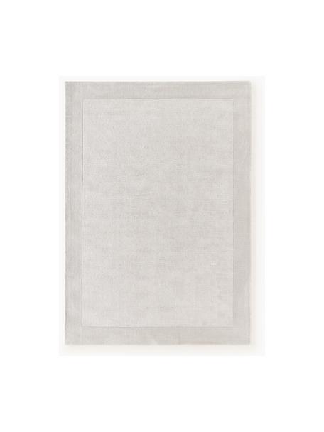 Glanzend vloerkleed Kari, 100% polyester, GRS-gecertificeerd, Grijstinten, B 80 x L 150 cm (maat XS)