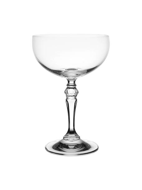 Coupe à champagne cristal Largo, 6 pièces, Cristal, Transparent, Ø 11 x haut. 16 cm
