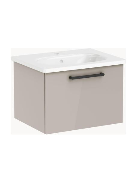 Wastafel met onderkast Orna, B 60 cm, Beige, B 60 x H 42 cm