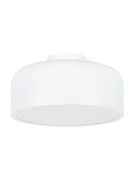 Lampa sufitowa z metalu Ole, Biały, matowy, Ø 35 x W 18 cm