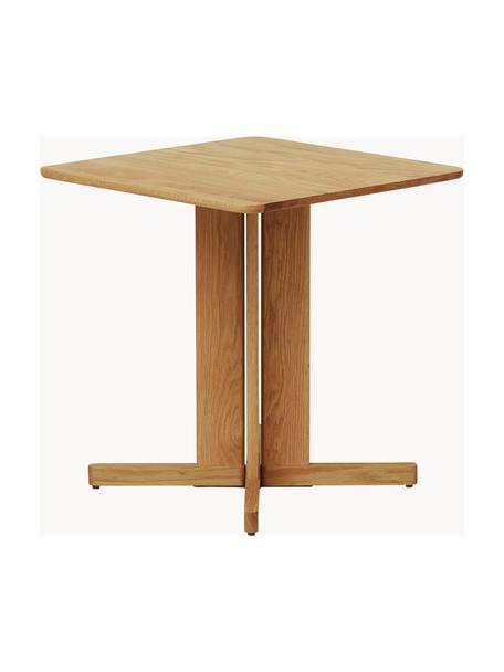 Table en chêne Quatrefoil, 68 x 68 cm, Chêne, Chêne, larg. 68 x prof. 68 cm