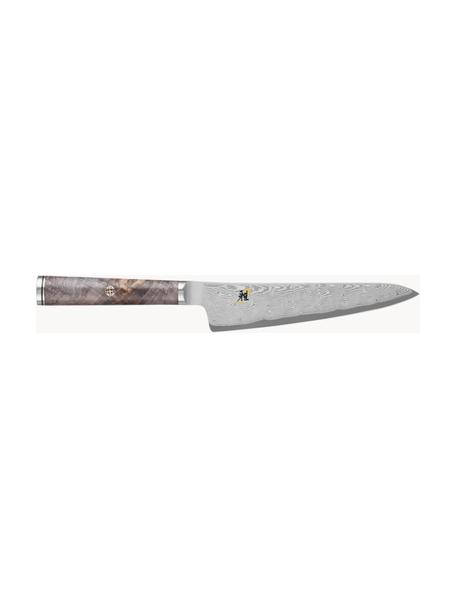 Coltello Shotoh Miyabi, Maniglia: legno d'acero nero, Argentato, greige, Lunghezza 24 cm