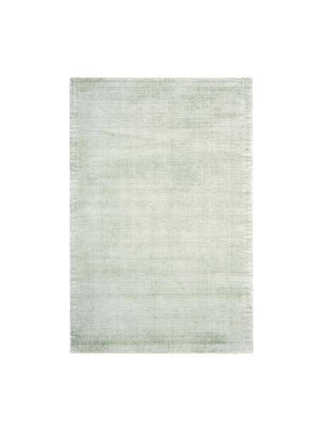 Ručně tkaný viskózový koberec Jane, Šalvějově zelená, Š 120 cm, D 180 cm (velikost S)