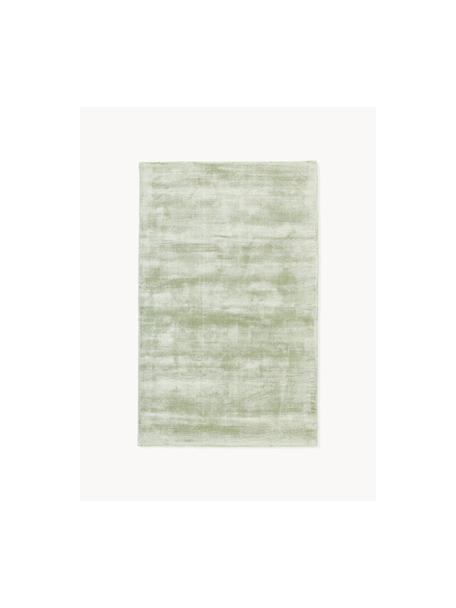 Ručne tkaný koberec z viskózy Jane, Šalviová, Š 120 x D 180 cm (veľkosť S)
