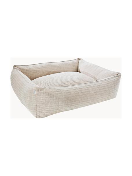 Cuccia in velluto a coste Nova, in diverse misure, Rivestimento: velluto a coste (100% pol, Beige chiaro, Larg. 68 x Prof. 55 cm