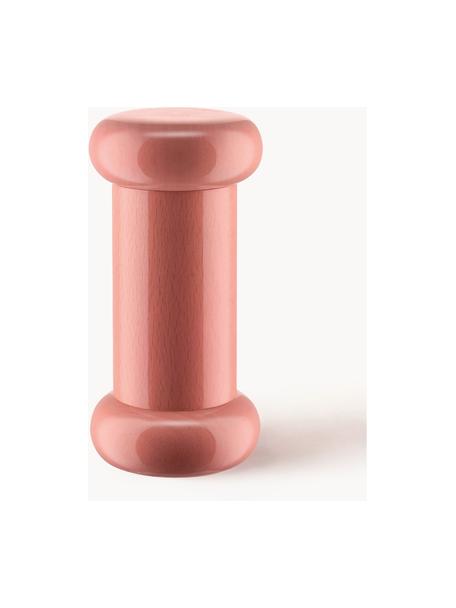 Młynek Twergi, Drewno bukowe, młynek ceramiczny, Blady różowy, Ø 7 x W 15 cm