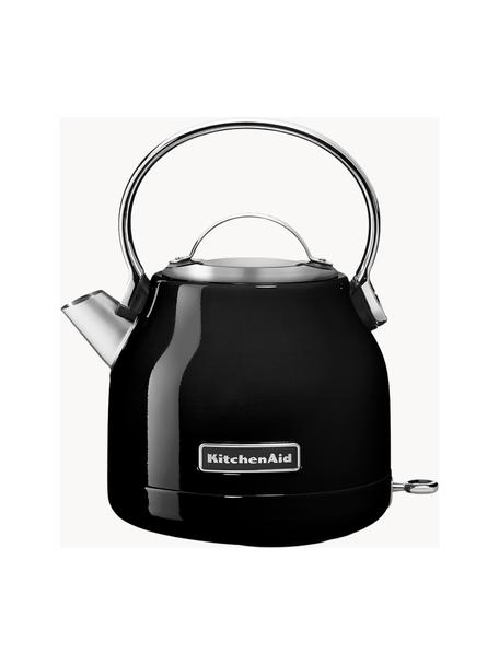 Wasserkocher KitchenAid, 1.25 L, Edelstahl, Schwarz, glänzend, 1.25 L