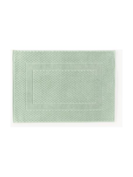 Alfombrilla de baño antideslizante Katharina, Verde salvia, An 50 x L 70 cm