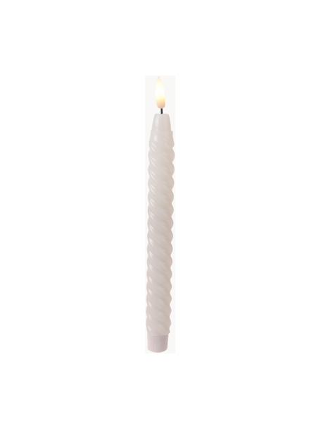 Bateriově napájená vosková LED svíčka Wiktor, Vosk, Bílá, Ø 2 cm, V 25 cm
