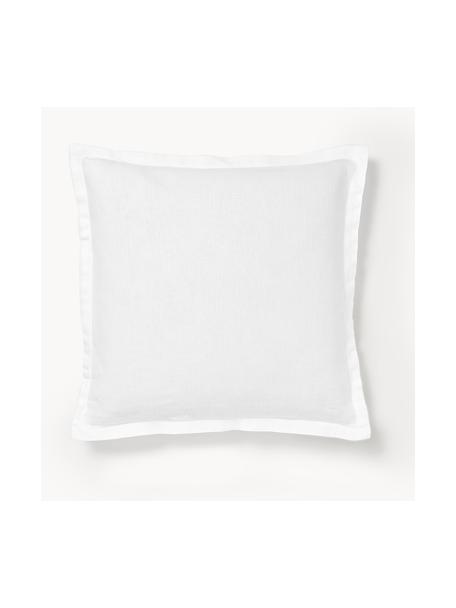 Copricuscino in lino con cucitura rialzata Jaylin, 100% lino

Il lino per natura ha un tatto piuttosto grossolano e un aspetto naturale increspato. L'alta resistenza allo strappo rende il lino resistente all'abrasione e all'usura

Il materiale utilizzato in questo prodotto è stato testato per sostanze nocive e certificato secondo STANDARD 100 by OEKO-TEX®, 6760CIT, CITEVE., Bianco, Larg. 45 x Lung. 45 cm