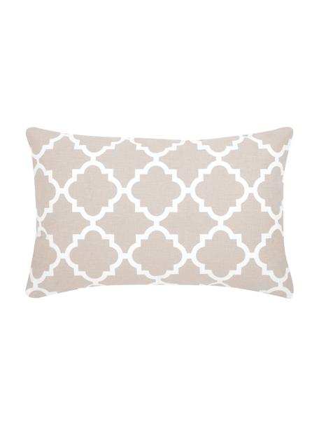 Poszewka na poduszkę Lana, 100% bawełna, Beżowy, S 30 x D 50 cm